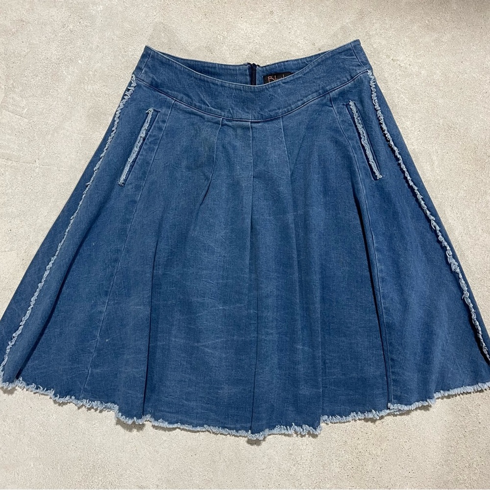 Denim skirt